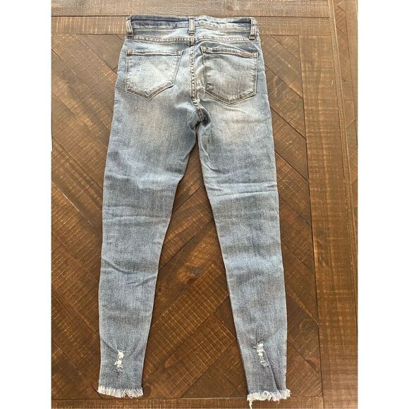 STS Harper Blue Distressed High Rise Skinny Jeans Size 24 - Picture 5 of 5